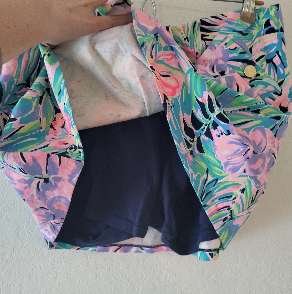 Lilly Pulitzer Madison Skort Bermudaful Size Large - Picture 3 of 4